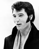 ELVIS PRESLEY 16X20 B&W PHOTO