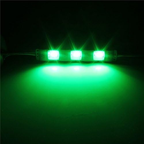 FLK Multi-color 5630 5730smd 3led Injection Module Dc12v Ip65 Waterproof Decorative Advertising Led Letters Sign Board Frontdoor Name Board (GREEN)