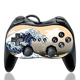 Produkt-Bild: Design Skins f&uuml;r Nintendo Wii Classic Controller Pro - Great wave of Kanagawa / Die gro&szlig;e Welle vor Kanagawa Design Folie