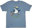 Batman The Pengiun Vintage Slate Adult T-shirt Tee