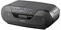 Sony CFDS07CP Radio/Kassettenrekorder (CD/MP3-Player) schwarz