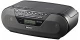 Sony CFDS07CP Radio/Kassettenrekorder (CD/MP3-Player) schwarz