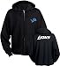 Detroit Lions Black Touchback II Full Zip Hooded Sweatshirt