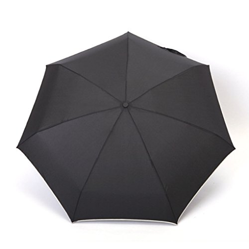 Starsource mini folding compact manual rain/sun travel umbrella UV protection