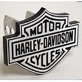 HITCH COVER -- HARLEY -- BRUSHED ALUMINUM