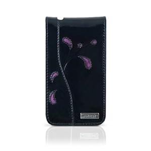 Marware Accent Leather Flip-Top Case for iPhone 3G, 3G S (Licorice)