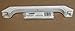 Microwave Door Handle White for General Electric, AP2021140, PS232252, WB15X322