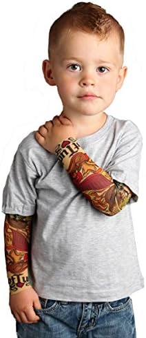 TotTude Little Boys' Mom Heart Tattoo Sleeve T Shirt 2T Gray