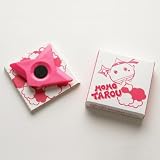 SM001-Pink: Pink Ninja Shuriken Magnet by MEGAWING