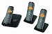 Siemens Gigaset AS285 Trio Telefon + AB schnurlos digital 80 Nummern LCD 25 / 210 Stunden schwarz