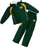 Green Bay Packers Kid's 4-7 Full-Zip Hooded Jacket and Pant Set