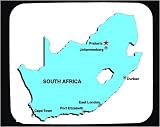 Mouse Pad with map, south, africa