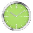DecoMates Non-Ticking Silent Wall Clock - Vivid (Lime Green)
