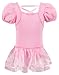Ballettanzug "Anita" mit Puffärmeln und Röckchen, rosa, Größe:128/134