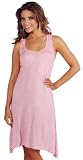 Sleeveless Lace Racerback Versatile Shark-Bite Hem Summer Mini Party Dress