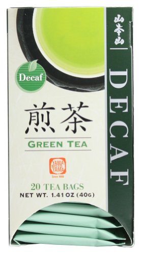 Yamamotoyama Decaffeinated Green Tea Sencha, 1.41-Ounce Boxes