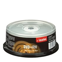 Imation 16867 DVD+RW 4x 25 pack Spindle