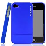 CaseCrown Polycarbonate Glider Case for Apple iPhone 4 and 4S (AT&T, Sprint, & Verizon compatible) - Blue Sapphire