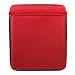 Kroo Carbon Axis Carbon Fiber EVA Apple iPad Case (Red)