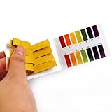 chinkyboo 160 pH INDICATOR TEST STRIPS TESTER 1-14 PAPER LITMUS - PH Color Chart INCLUDED- Testing many usual everyday substances, including moisturized soap, lemon juice, milk, liquid detergent, moisturized soil, saliva, urine, sweat...etc