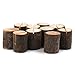 Pixnor Wooden Wedding Name Place Card Holders Home Decor Pack of 10