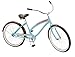 Nirve Island Flower Women's/Girl's 24-Inch Single Speed Cruiser Bike (Coral Teal)