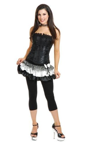 Small-Medium Silver Sequin and Satin Pettiskirt