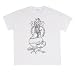 Rogue Monk white boots and skull t-shirt. RMNK3863