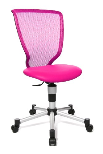 Topstar Titan Junior 71487 S04 Kinder- und Jugenddrehstuhl / Netzr&uuml;ckenlehne / pink