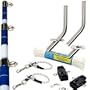 Seachoice Complete Outrigger Kit, BLUE/WHITE