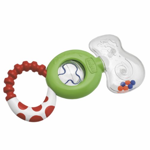 Imagen 1 de Chicco 00027/ 00028 /00029  - Sonajero Alfa, Beta, Gamma de 3 meses a 3 veces ordenados [importado de Alemania]