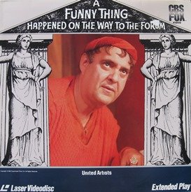 A Funny Thing Happened On The Way To The Forum LASERDISC (NOT A DVD!!!) (Full Screen Format) Format: Laser Disc