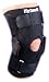 McDavid Deluxe Hinged Adjusable Neoprene Sleeve Knee Guard, Large