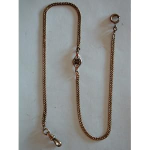 #731 Antique Quality Gold Filled Simmons Fraternal Pocket Watch Chain UAM United American Mechanics