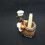 Chef Dog Rottweiler Toothpick Holder