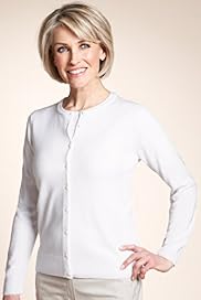 Classic Collection Cashmilon Round Neck Plain Cardigan