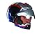 Disguise Marvel Iron Man 3 Iron Patriot Adult Helmet Costume Accessory