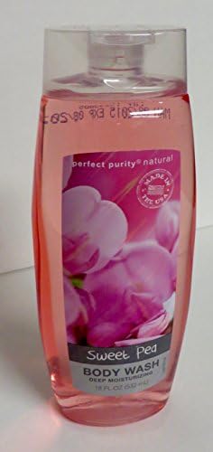 Perfect Purity Natural Sweet Pea Deep Moisturizing Body Wash, 18 oz.