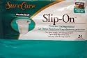 SureCare Slip-On Disposable Undergarments Case/96 (4 bags of 24)
