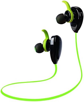 Bluetooth Headphones, Youngway Wireless Sports Headphones Noise Cancelling Headphones [ Gym / Running / Exercise / Sweatproof ] Wireless Bluetooth Earbuds Headset Earphones for Android and IOS -Green