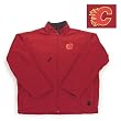 Calgary Flames NHL "Explorer" Fleece Jacket (Dk Red)