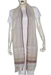 Silk Scarfs Rectangular Designer Accessory 28 x 80 inches (npsrf001)