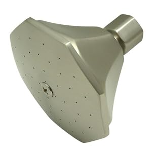 Satin Nickel 4” Hex Showerhead