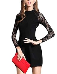 Sexy Gathered Lace Cotton Party Dress/Wedding Dress 