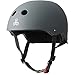 Triple Eight THE Certified Sweatsaver Helmet for Skateboarding, BMX, and Roller Skating, Carbon Rubber, Large / X-Large