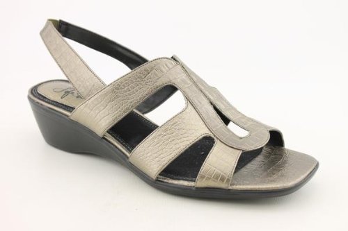 Life Stride Memento Slingbacks Open Toe Shoes Bronze Womens