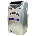 Soleus LX-120 12,000 BTU Dual Exhaust Ducts Evaporative Portable Air Conditioner with Dehumidifier and Heater