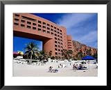 Beach in Front of Westin Regina Resort, San Jose De Cabo, Mexico Styles Framed Art Poster Print by Richard Cummins, 31x25