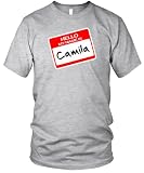 Hello, My Name is Camila Fine Jersey T-Shirt, Heather Grey, L Hello, My Name is Camila Fine Jersey T-Shirt, Heather Grey, L