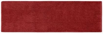Wildon Home Bretton Bath Rug - 30"x50" Chili Pepper Red
